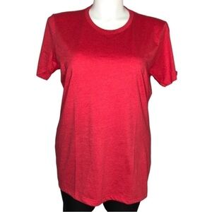Clementine red crew neck tee, NWOT, 3X